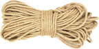5mm x 200 Feet Natural Jute Rope, Twine for Gardening Tomato Climbing Plant Tie Floristry Crafts Gift Wrapping Packing Decor