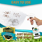 All-Natural Flea, Tick & Mosquito Killer - Powerful Non-Toxic Formulation Safe for Children, Pets & Environment for Indoor & Outdoor Use. 128 Oz Gallon, Ready to Use with Heavy-Duty Trigger Sprayer