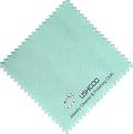 30PCS Jewelry Polishing Cloths for Sterling Silver, Gold & Platinum – Travel Jewelry Cleaner & Tarnish Remover Cleaning Care Wipe Cloth– Aqua Blue 3"x3" + 2 Large 5.8"x5.8" Cloths