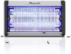 ASPECTEK Electric Bug Zapper, Upgraded UV-LED Light Lamp with a Long Life Span, Low Energy Consumption, Insect Killer for Mosquitos,Flies,Moths,LED Mosquito Trap for Indoor Use