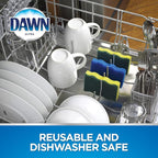 Dawn Non-Scratch Kitchen Dish Sponges, Blue (Pack of 9)