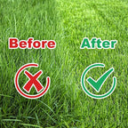 Weed Grass Cutter with Double-Edged Serrated Sharp Steel Blade,Manual Grass Whip,Manual Weeders,Weeder Tool for Yard Long Handle for Garden Lawns,52 Inch Long