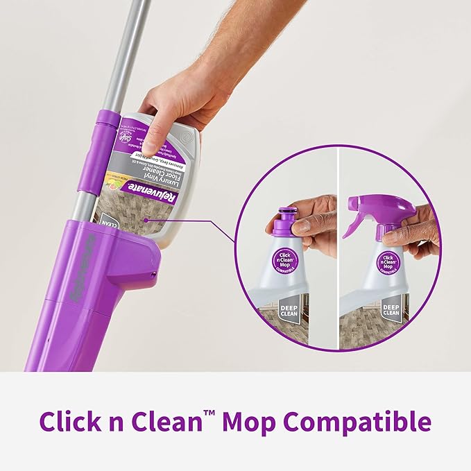 Rejuvenate Luxury Vinyl Floor Cleaner Gently Cleans And Revitalizes Luxury Vinyl Floors, 32 Ounces