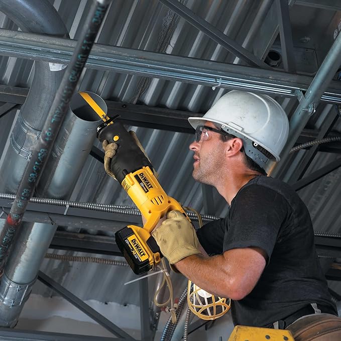 DEWALT 20V MAX Reciprocating Saw, 3,000 Strokes Per Minute, Variable Speed Trigger Cordless Saw, Tool Only (DCS380B)