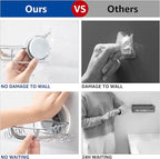 Soap Dish Soap Bar Holder Suction Cup with 4 Hooks, Stainless Steel Soap Saver Tray for Shower Wall, Bathroom, Kitchen, Rustproof No Drilling Bar Soap Holder, Silver