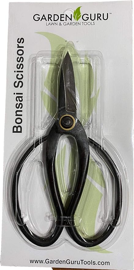 Garden Guru Bonsai Scissors - Traditional Butterfly Bonsai Pruner Shear for Precise Trimming Pruning and Deadheading of Flowers Plants, Japanese Bonsai Garden Tools (180mm 4 Pack)