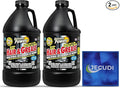 Hair & Grease Cleaner for Drains – Fast-Acting Liquid Clog Remover for Kitchen and Bathroom Plumbing, Safe for Pipes and Septic Systems, Includes Microfiber Cleaning Towel