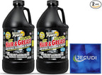 Hair & Grease Cleaner for Drains – Fast-Acting Liquid Clog Remover for Kitchen and Bathroom Plumbing, Safe for Pipes and Septic Systems, Includes Microfiber Cleaning Towel