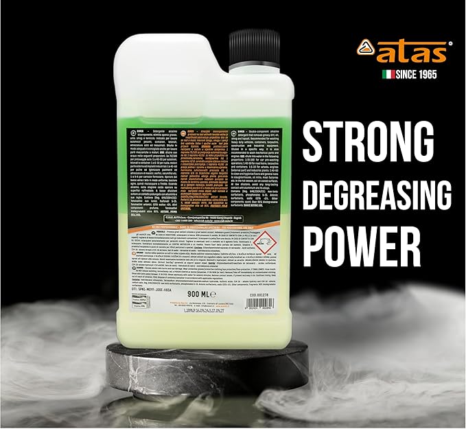 ATAS Dimer 900ml – Heavy-Duty All-Purpose Cleaner & Degreaser | Free Bottle Included | Ultra-Concentrated Industrial Strength for Grease, Oil, Grime on Engines, Tires, Tools & Machinery