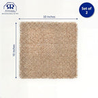 Redecker Large Copper Cleaning Cloth – 2 Pack – Woven Copper Scrubber for Pots Pans Sinks and Stainless Steel – Removes Burnt Food Residue – 10 x 10 in – Made in Netherlands