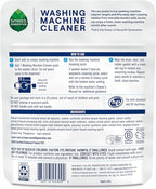 Seventh Generation Washing Machine Cleaner Free & Clear Targets Odor-Causing Residue Powered by Oxy Power 4.2 oz,6 Count (Pack of 2)