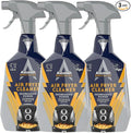 Astonish 750ml Specialist Air Fryer Cleaner Spray with Baking Soda, 3 Pack - Non Stick Safe Grease Remover, Food Residue Lifter, Quick Rinse Vegan Cruelty Free Kitchen Degreaser, No Scrub Formula