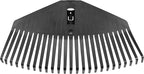 Fiskars M Assembled Solid Leaf Rake, Black/Orange, Width: 41,5 cm