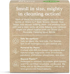 Grove Co. Daily Shower Cleaner, Refill Concentrate (2 x 1 Fl Oz) + 1 x Reusable Glass Spray Bottle (16 Oz), Plant-Based Cleaning Supplies, Reduced Plastic, Lavender Blossom & Thyme Fragrance