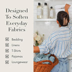 The Laundress Signature Fabric Conditioner Classic, Concentrated Fabric Softener Liquid, Soften Fabrics, Reduces Static,128 Fl Oz