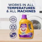 ARM & HAMMER Plus OxiClean Odor Blasters Fresh Burst, 77 Loads Liquid Laundry Detergent, 100.5 Fl oz (Pack of 2)