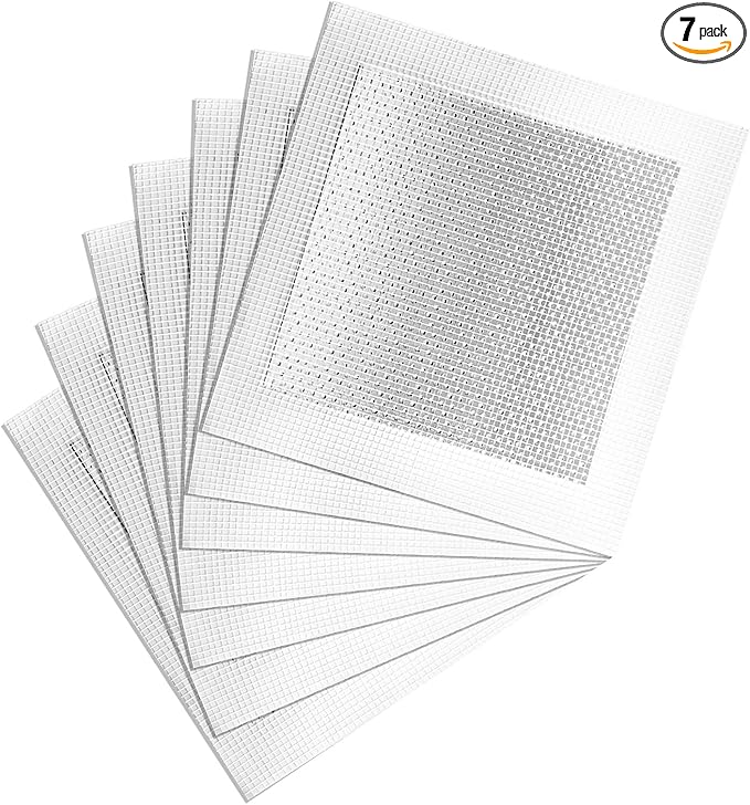 7pcs Drywall Repair Patch, 6" x 6" Drywall Patch Self Adhesive Aluminum Wall Repair Patch Kit