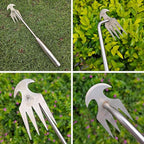 Weed Puller Tool, Weeding Tools Gardening ,Detachable Handle for Easy Carrying and Storage for Vegetable Gardening Backyard Farm Planting & Uprooting Weeding Tool