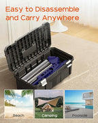 Clothes Drying Rack Foldable, 70.9 inch Tripod Drying Rack for 35 Pieces of Clothes, with Height-Adjustable Rotatable Clothes Rails, Space Saving, Stainless Steel, Blue and Silver CDR005Q01