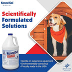ATP KennelSol 1-Step Kennel Cleaner - 1 Gallon Liquid Disinfectant, Effective Against Bacteria and Viruses, Deodorizer Wintergreen Scent by Alpha Tech Pet