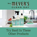MRS. MEYER'S CLEAN DAY Liquid Dish Soap, Biodegradable Formula, Basil, 16 fl. oz - Pack of 3