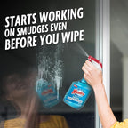Windex Refill Glass and Window Cleaner Bottle, Bottle Made from 100% Recycled Plastic, Surface Cleaning Spray, Original Blue Scent, 2L (67.6 Fl Oz)
