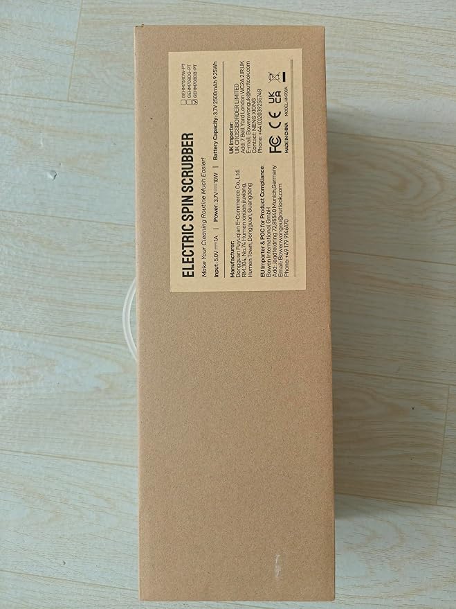 LyriFine Electric Spin Scrubber, 2024 New Full-Body IPX7 Waterproof Bathroom Cleaner Brush, Shower Scrubber with Long Handle & 2 Speed, Heads Replacement, Cleaning Supplies for Tub Shower Tile Floor