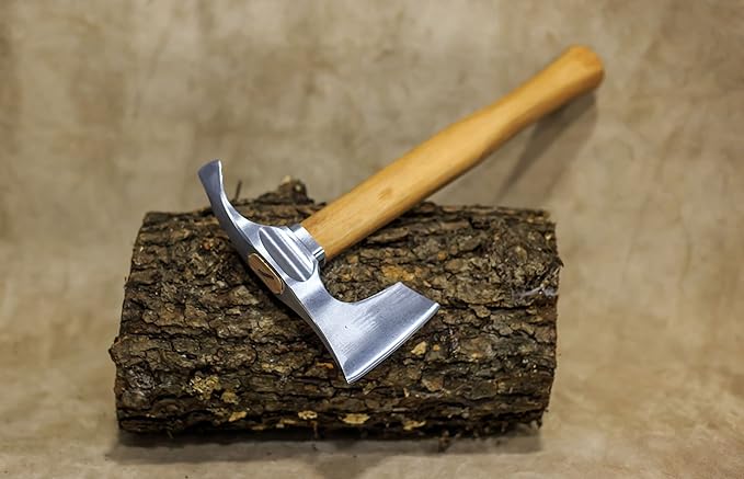 Bearded Hatchet/Axe Combined with Curved Adze Blade - Bowl Makers Tool by mapsyst