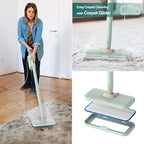 Newbealer Steam Mop & Detachable Handheld Cleaner, 250ml 1200W Powerful Floor Steamer, 3 Adjustable Levels for Carpet Laminate Hardwood Grout, Carpet Glider, 11 Multi-purpose Accessories & 2 Pads