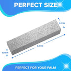 DISIWENE Pumice Cleaning Stone with Handle Toilet Bowl Cleaner Hard Water Ring Remover for Bath/Pool/Kitchen/Household Cleaning (14, 14 Pack (No Handle))
