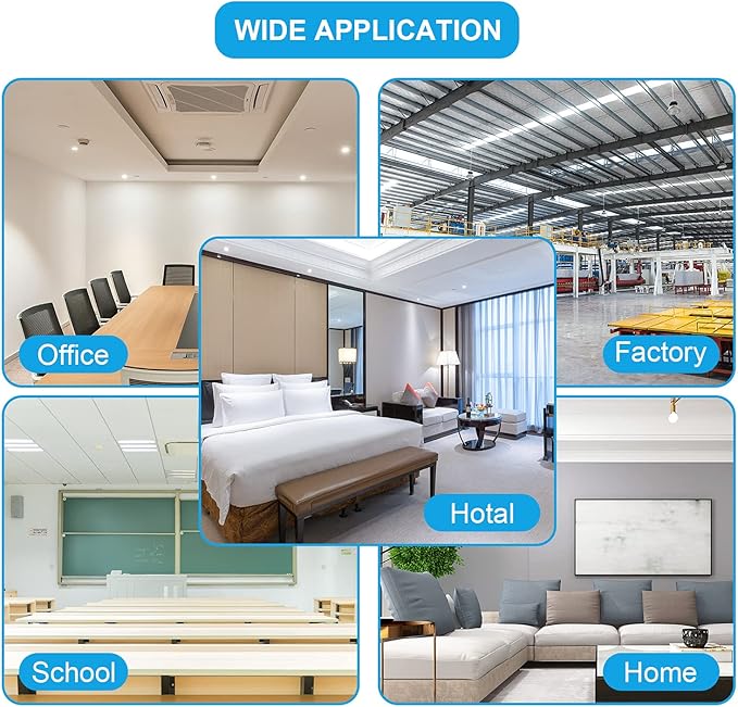 Drywall Repair Kit 12 Pieces Aluminum Wall Repair Patch Kit, 2/4/6/8 inch Self Adhesive Aluminum Wall Patch Kit, Drywall Repair Tools Kit for Ceilings Drywall Plasterboard