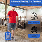 Sand Dipper Treasure Shovel Digger Sifter - Tough Plastic Shovel for Beach, Chicken Coop Poop, Goat Stall Cleaning, and Backyard Barns