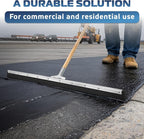 DSV Standard Garage Floor Squeegee 36’’, Neoprene Blade Asphalt Squeegee, Taper Pole Connection - Handle Sold Separately for Tiles, Concrete and Asphalt