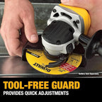 DEWALT DCG412B 20V MAX* Lithium Ion 4-1/2” Grinder (Tool Only)