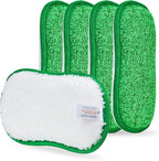 Kitchen Dish Sponge Scrubber Non Scratch, Dishcloth No Odor Reusable Washable Multipurpose Scrub Pads Sponges Heavy Duty for Dawn Dish Soap Cleaning of Sink Pans