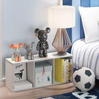 Furinno Luder Bookcase / Book / Storage , 3-Tier, White