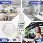 Mighty Mint All-Purpose Cleaner Spray for Home, Kitchen, Bathroom, Natural Peppermint Scent, 16oz - 2 Pack