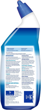 Lysol Toilet Bowl Cleaner Gel, For Cleaning and Disinfecting, Bleach Free, Ocean Fresh Scent, 24oz (Pack of 2)