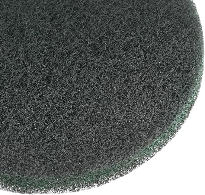 HARFINGTON 15pcs Drill Power Brush 5 inch Tile Scrubber Scouring Pads 400-600 Grit for Bathroom Kitchen Household Cleaning