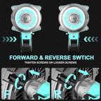 Cordless Impact Wrench Impact Driver Kit 1/2 Impact Gun 21V Brushless High Speed Torque 445 Ft-lbs Impact Drill, Electric Socket Wrenches 4.0Ah Battery Powered Half Inch Craftsman Power Tool Set