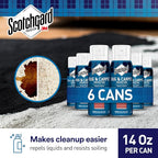 Scotchgard Carpet & Upholstery Protector Spray, 14 oz (Pack of 6) – Blocks Stains & Resists Soiling, Fabric Stain Guard for High-Traffic Areas, Easy to Apply for Long-Lasting Protection