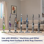 Bissell CrossWave PET PRO OXY Multi-Surface Formula, 4019G, 80 oz, Removes Stuck-On Stains like Dirt, Grease, and Grime from Sealed Hard Floors and Grout, Patented Odor Elimation Technology