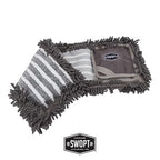 SWOPT 24” Microfiber Dust Mop Refill – Microfiber Cleaning Pads for Use on Wood, Laminate, Tile – Interchangeable with All SWOPT Cleaning Products for More Efficient Cleaning and Storage