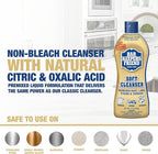 Bar Keepers Friend Soft Cleanser (13 oz) and MORE Spray + Foam (25.4 oz) Multipurpose Cleaner Bundle, Stain & Rust Remover for Multi Surface Bathroom, Kitchen & Outdoor Cleaning