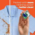 Tide Pods Laundry Detergent, Clean Breeze, 57 Pacs Capsules, 46 Ounce