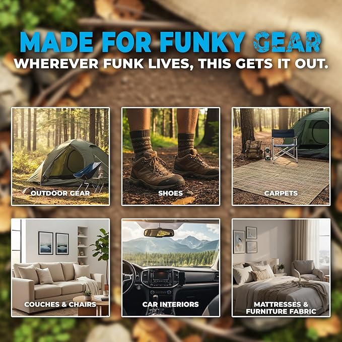 Odor Remover Spray, 32oz. 'Peppermint' Essential Oil Shoe Deodorizer, Odor Eliminator for Strong Odors on Activewear. ProvenSafe™ Fabric Freshener Spray, Deodorizer for Kids & Sensitive Gear