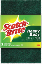 Scotch-Brite Heavy Duty Scour Pad, Great for the Kitchen, Garage and Outdoors, 3 Count (Pack of 10) (30 Pads Total)
