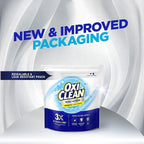 OxiClean Triple Action Versatile Stain Remover Powder, Use with Detergent, Removes Tough Stains like Grease, Blood and Grass, Brightens Colors and Whites, Chlorine Free, 4 lbs