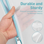 5-Pack Mesh Laundry Bags for Delicates | Zippered Wash Bags for Bras, Shoes, Travel, College Dorm Essentials in 3 Sizes (2 Small, 2 Medium, 1 Large)