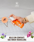 All Natural Bed Bug Spray - Non-Toxic Bed Bug Killer - 2 Bottle Value Bed Bug Spray Travel Size - Fast-Acting Bed Bug Killer | Kills Fleas and Mites